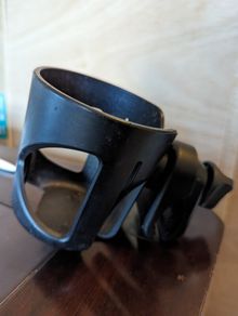 pram buggy cup holder and bag hanger