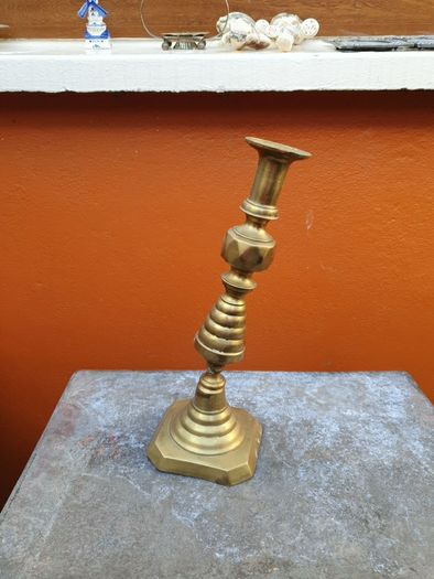 brass candke stick holder