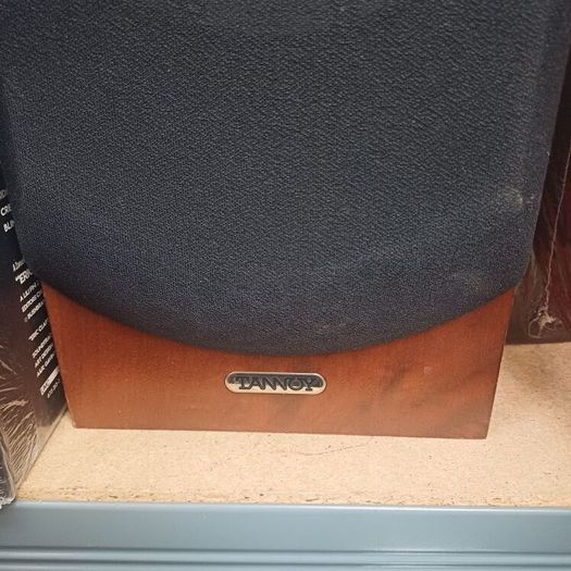 Tannoy  Flagship Dimension Range Eyris one speakers solid walnut absolute stunning looking and sound to match