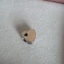 Pandora heart charm enamel very good condition fully hallmarked Image 3