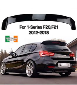 BMW 1-Series F20 F21 116i 118i 120i M135i M140i 2012-2018 Rear Roof Spoiler, Rear Trunk Roof Lip Spoiler Gloss Black