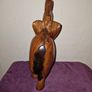 Large hand carved wooden Indian Elephant Image 4