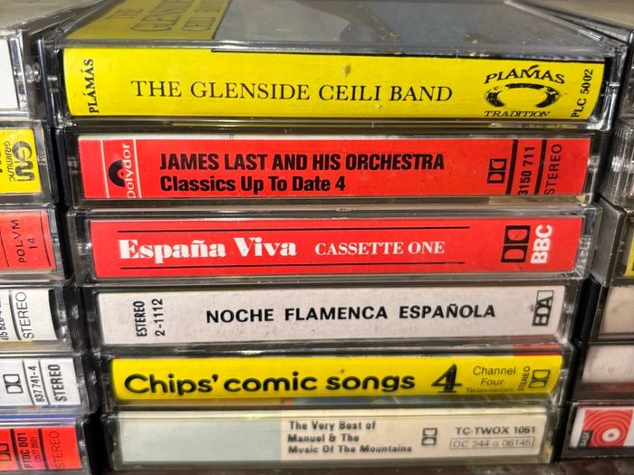 Original album cassettes