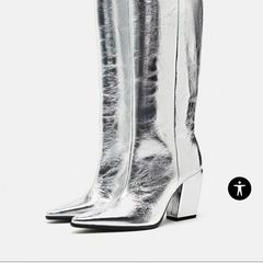 Zara Leather Boots