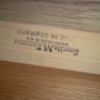 Oak extendable dining table + chairs Image 8