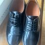 Mens black leather Ted Baker shoes Image 5