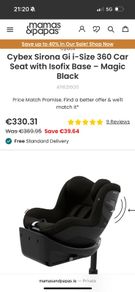 cybex sirona 360 car seat