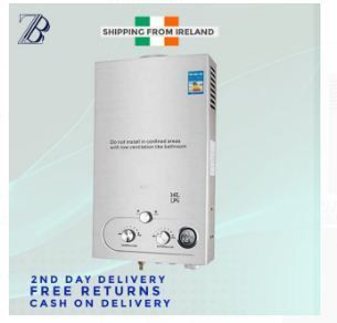 16L/18L 4.8GPM Hot Water Heater LPG Propane Gas Tankless Instant Boiler