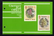 1986 Guernsey Europa (C.E.P.T.) Protection of the Environment Commemorative Stamps Presentation Pack