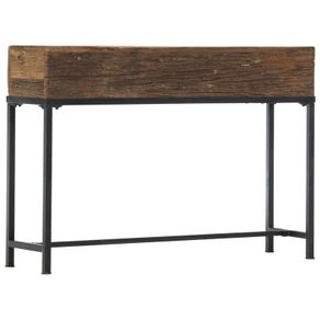 Console Table 120x30x80 cm Solid Reclaimed Wood