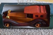 Vintage wooden classic car