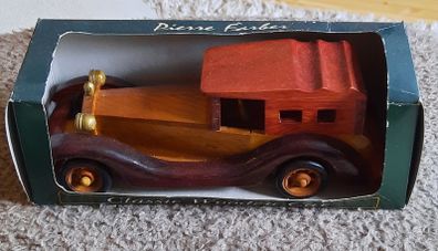 Vintage wooden classic car