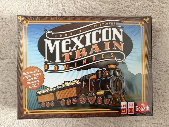 Goliath Mexican Train Dominoes Game - Brand New in Cellophane