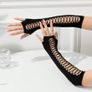 Goth Style Gloves Image 2