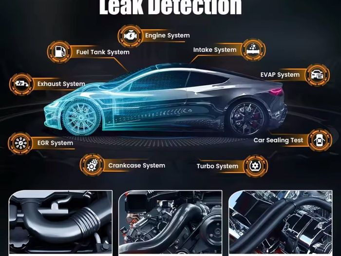 FOXWELL SD203 PRO Smoke Machine Automotive EVAP