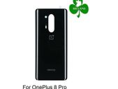 For OnePlus 8 Pro Back Battery Cover Rear Glass Panel Housing Case Black New