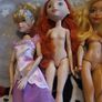 4 barbie dolls Image 2