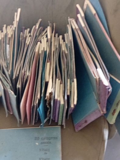 Vintage  Bank Cheque  Books