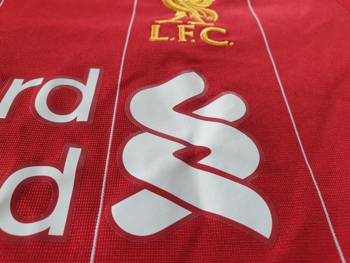 Liverpool Football Club Home Jersey 2019 to 2020 Childrens Extra Large New Balance YXL