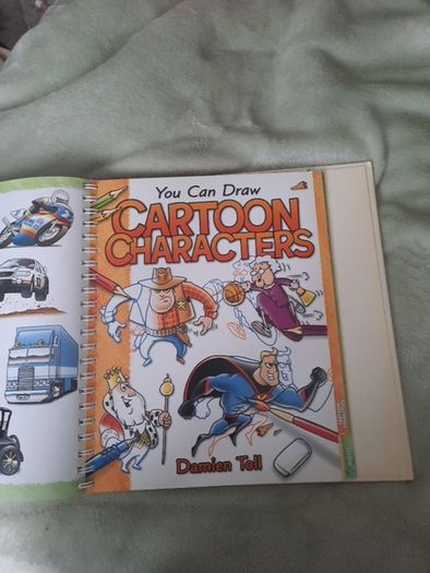 you can draw cartoons