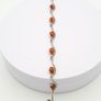 Vintage 925 Sterling Silver & Natural Baltic Amber Minimalist Bracelet Image 6