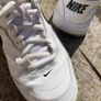 Premium White Leather Retro Nike Court Image 2