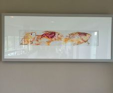 Fish picture 83cm w x 35 h
