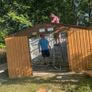 13 x 11ft Metal Shed Large Image 3