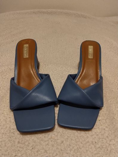 beautiful blue occasion shoes