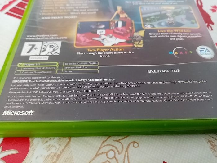 The Sims Bustin out - Xbox Games - Original