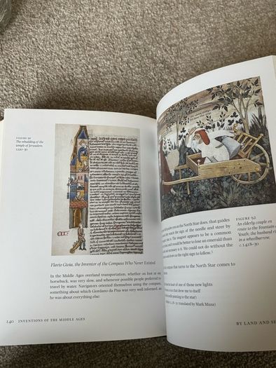 Folio Society edition of Inventions of the Middle Ages by Chiara Frugoni