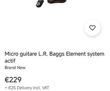 L.R Baggs vtc ELEMENT pickup