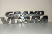 suzuki grand vitara trunk tailgate boot lid emblem badge decal logo chrome rear