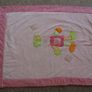 Baby vellour padded blanket Piglet Vinnie the pooh Image 3
