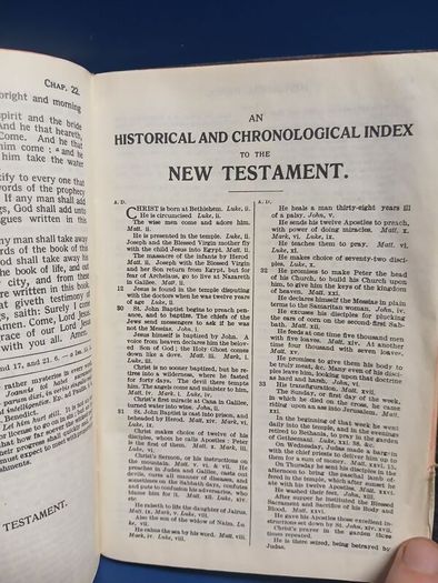 Vintage Douay Bible