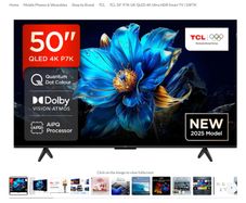TCL 50 inch Smart TV