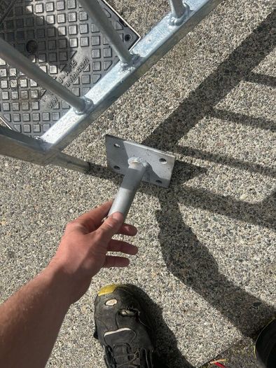 Brand new wrought iron gates