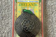 "The Knot" Cold Cast Bronze Pendant / Ornament handmade in Ireland