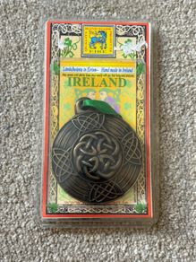 "The Knot" Cold Cast Bronze Pendant / Ornament handmade in Ireland