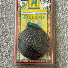 "The Knot" Cold Cast Bronze Pendant / Ornament handmade in Ireland