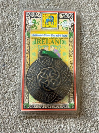 "The Knot" Cold Cast Bronze Pendant / Ornament handmade in Ireland