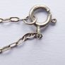 Vintage Solid 925 Sterling Silver Dual Photo Heart Locket Necklace length 20" - 3,4g Image 9