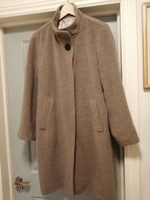 Unworn Gerard Darel Paris angora and pure wool coat Size 44 (16)