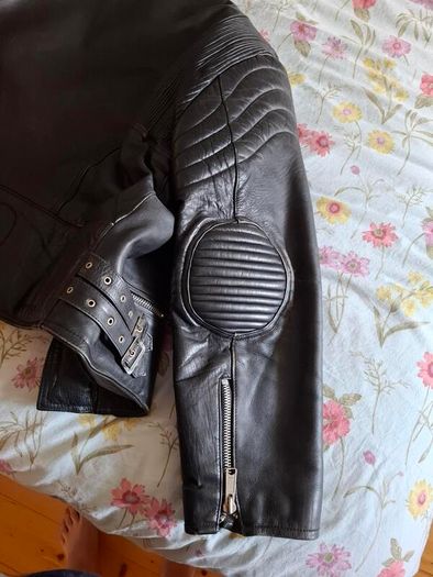 Leather biker Jacket