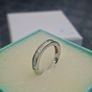 Stunning stamped 925 Sterling Silver Ladies Eternity Ring Image 3