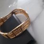 Intricate 18ct solid bangle Image 9