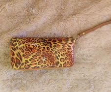 Deli Polo large leopard print purse Postage included