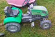 green tractor