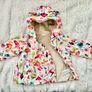 NEXT baby colourful coat 9-12 mths Image 2