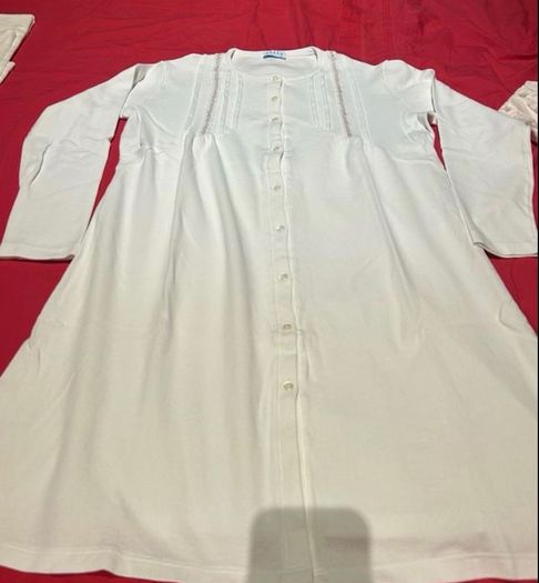 Maternity & Nursing Nightdress + Robe